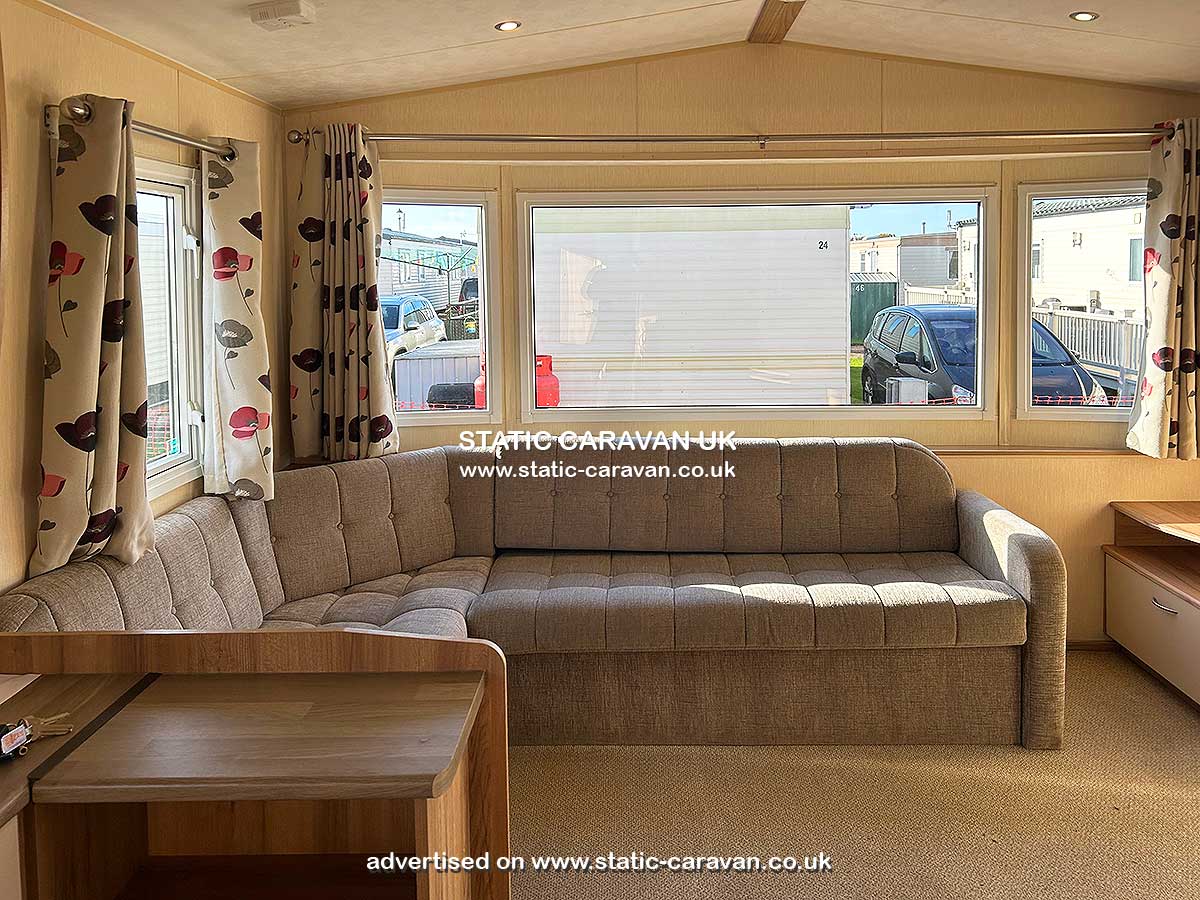 Caravan for hire Seaview 25 at Seaview, Ingoldmells, Skegness, Lincolnshire