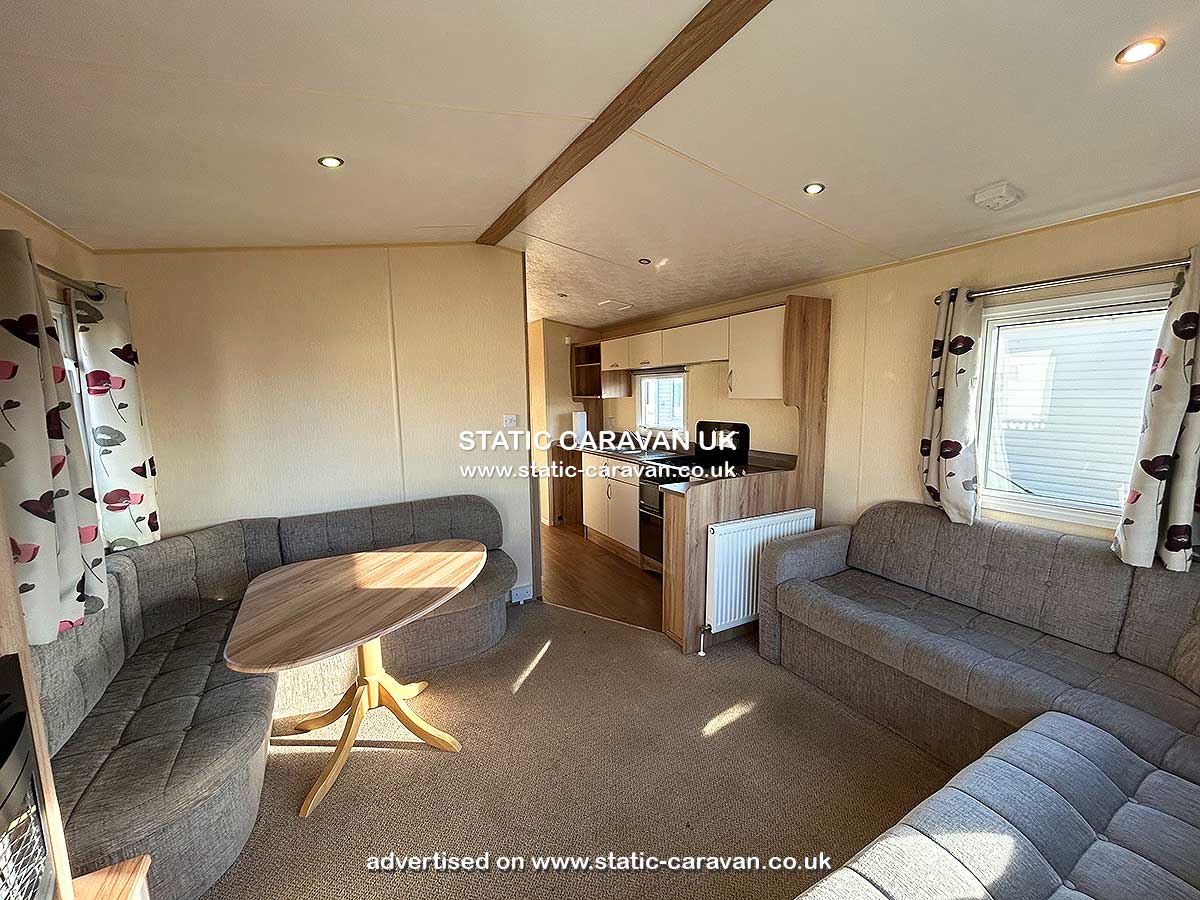 Caravan for hire Seaview 25 at Seaview, Ingoldmells, Skegness, Lincolnshire