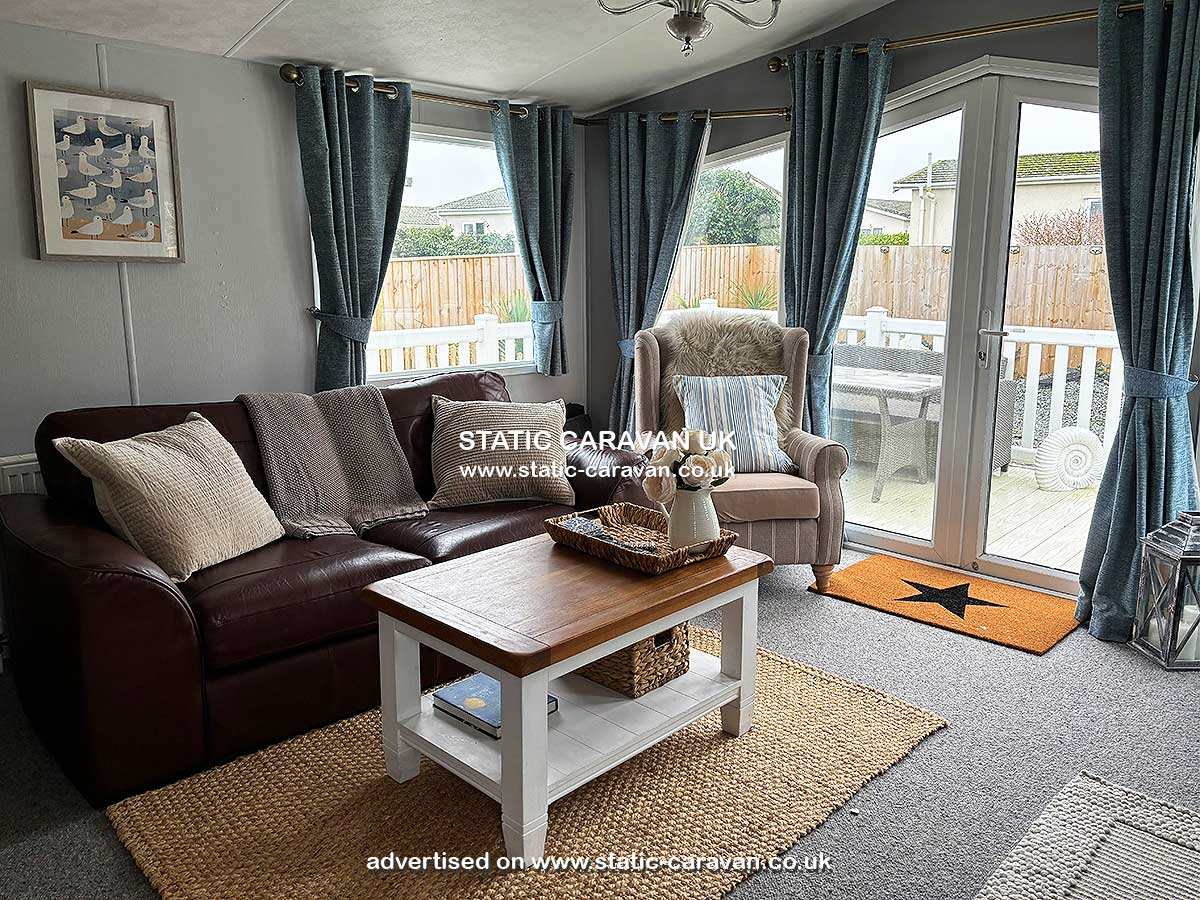 Static Caravan for hire at K09, Seven Bays, St.Merryn, Nr Padstow, Cornwall