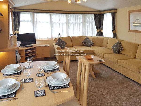 Caravan holiday rental C at Golden Sands, Dawlish Warren, Devon