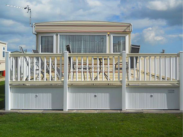 Caravan holiday rental Static Caravan at The Grange, Ingoldmells, Skegness, Lincolnshire