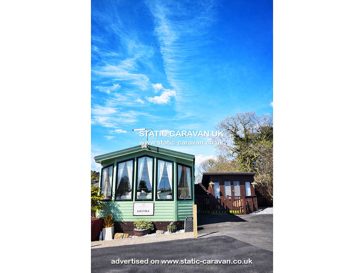 Static Caravan for hire at Kildale, St Hildas Caravan Park, Hinderwell, Saltburn-by-the-Sea, North Yorkshire