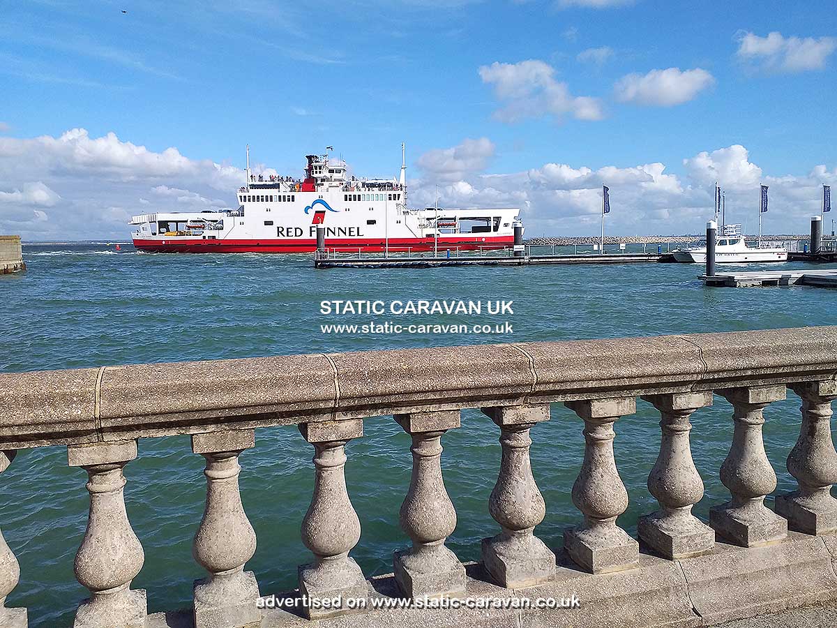 Static Caravan for hire at E73 ( Sea Spray), Sandhills, Bembridge, Isle of Wight