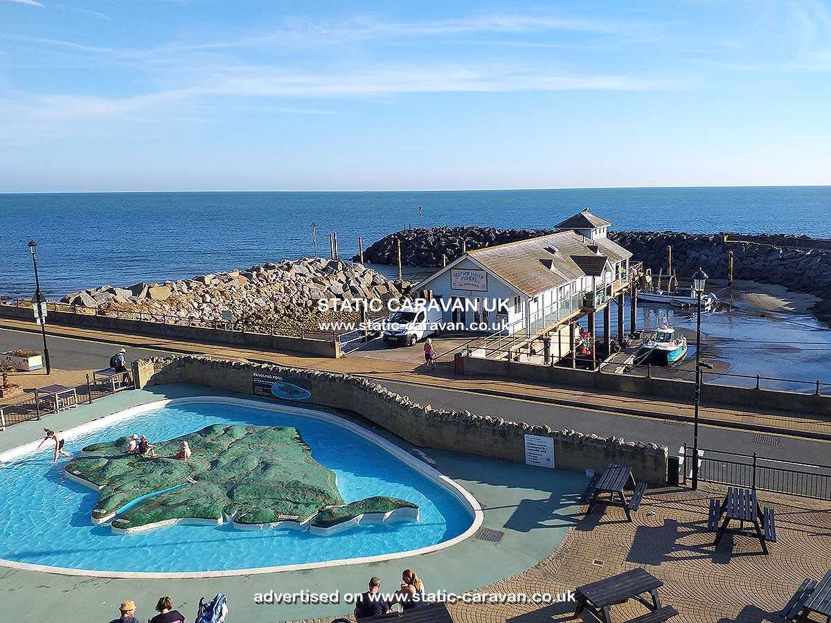 Caravan holiday rental E73 ( Sea Spray) at Sandhills, Bembridge, Isle of Wight
