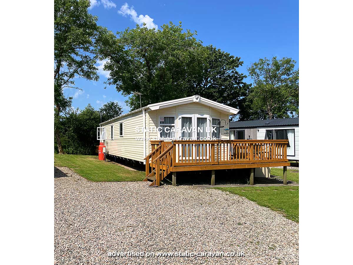 Caravan for hire Hedgerow at St Minver Holiday Park, Wadebridge, Nr Padstow, Cornwall