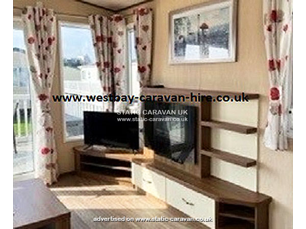 UK Private Static Caravan Holiday Hire at West Bay, Bridport, Dorset