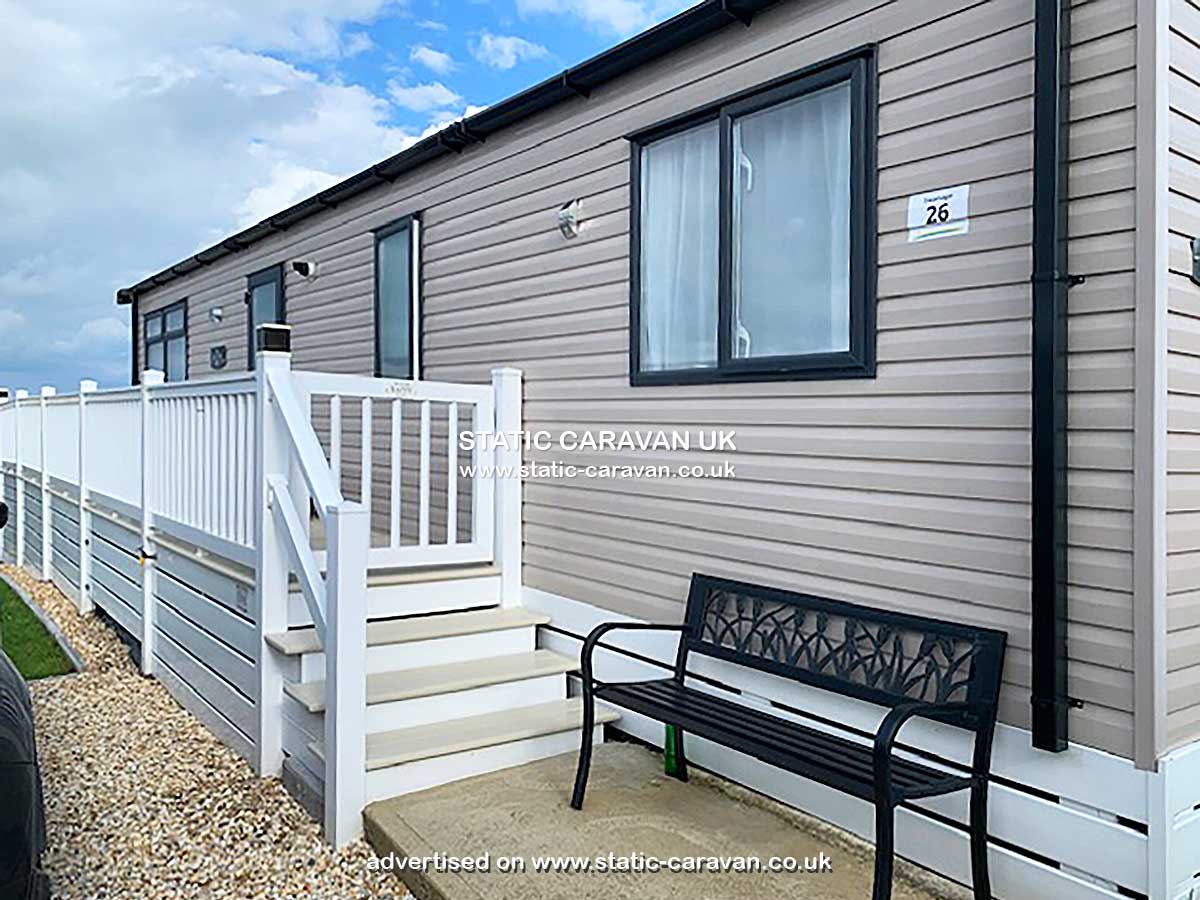 Static Caravan for hire at SW26, Swanage Coastal Park, Swanage, Dorset