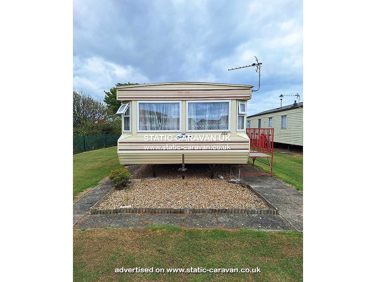 Static Caravan for hire at 203, Happy Days Seaside Trusthorpe, Mablethorpe, Lincolnshire