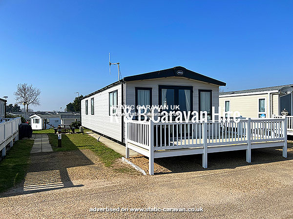 Caravan holiday rental Breakwater at Seashore, Great Yarmouth, Norfolk