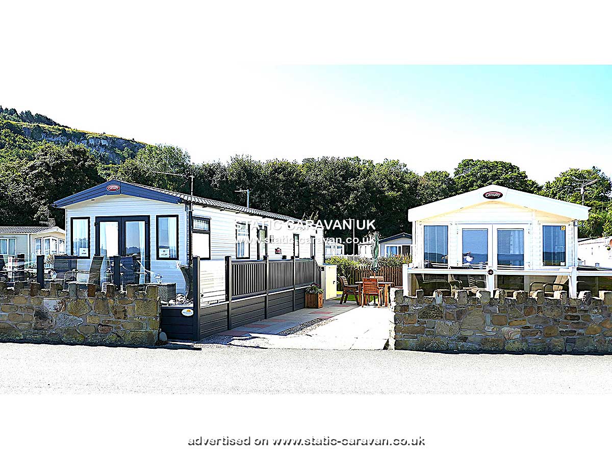 Static Caravan for hire at A4, The Beach Caravan Park, Llanddulas, Abergele, Conwy, North Wales