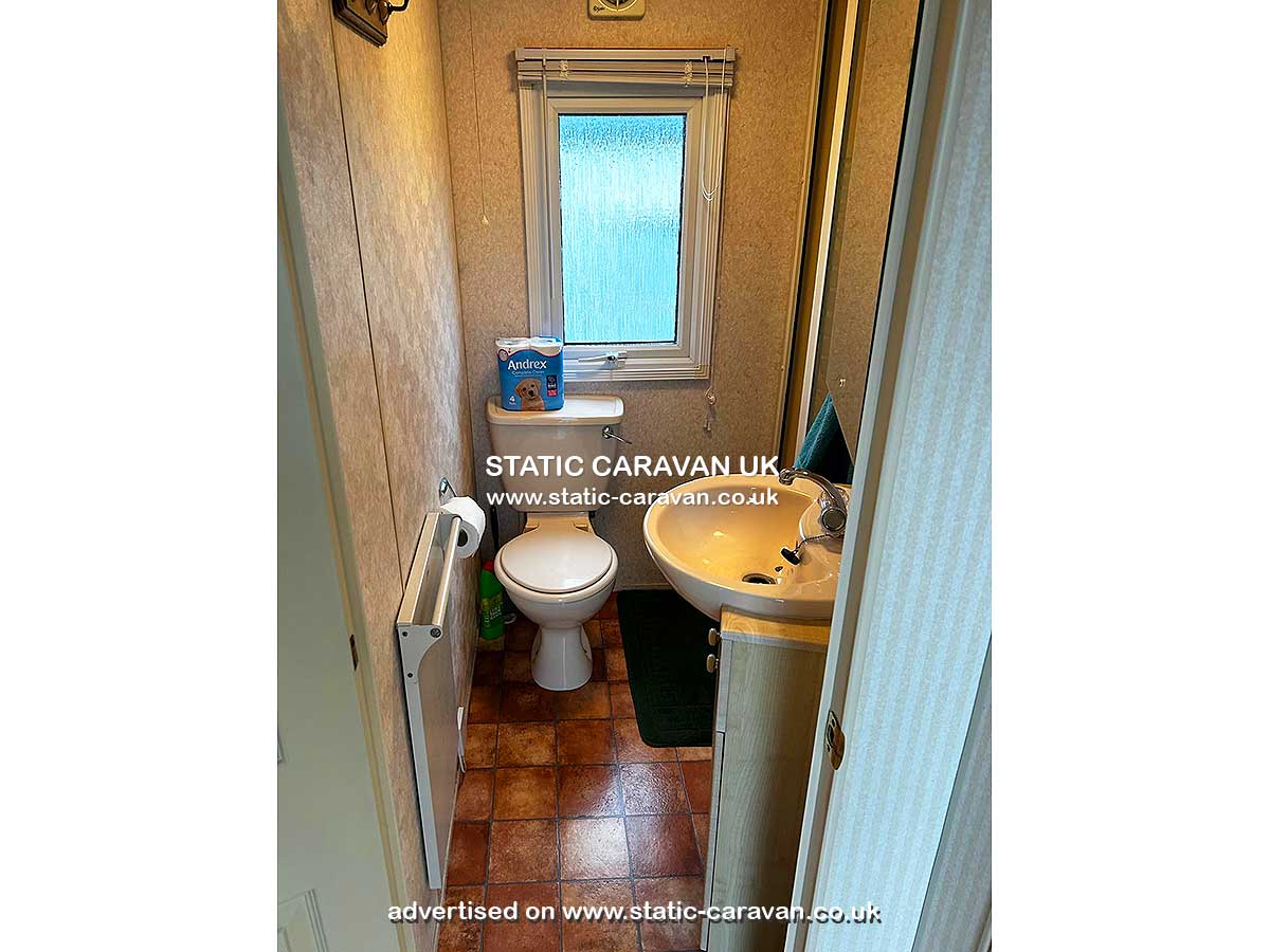 Caravan for hire A29 at The Gap, East Runton, Cromer, Norfolk