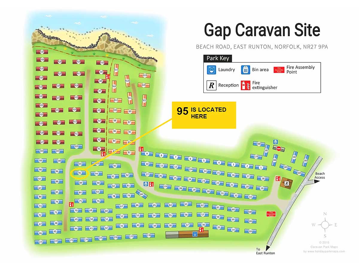 95, The Gap, East Runton, Cromer, Norfolk