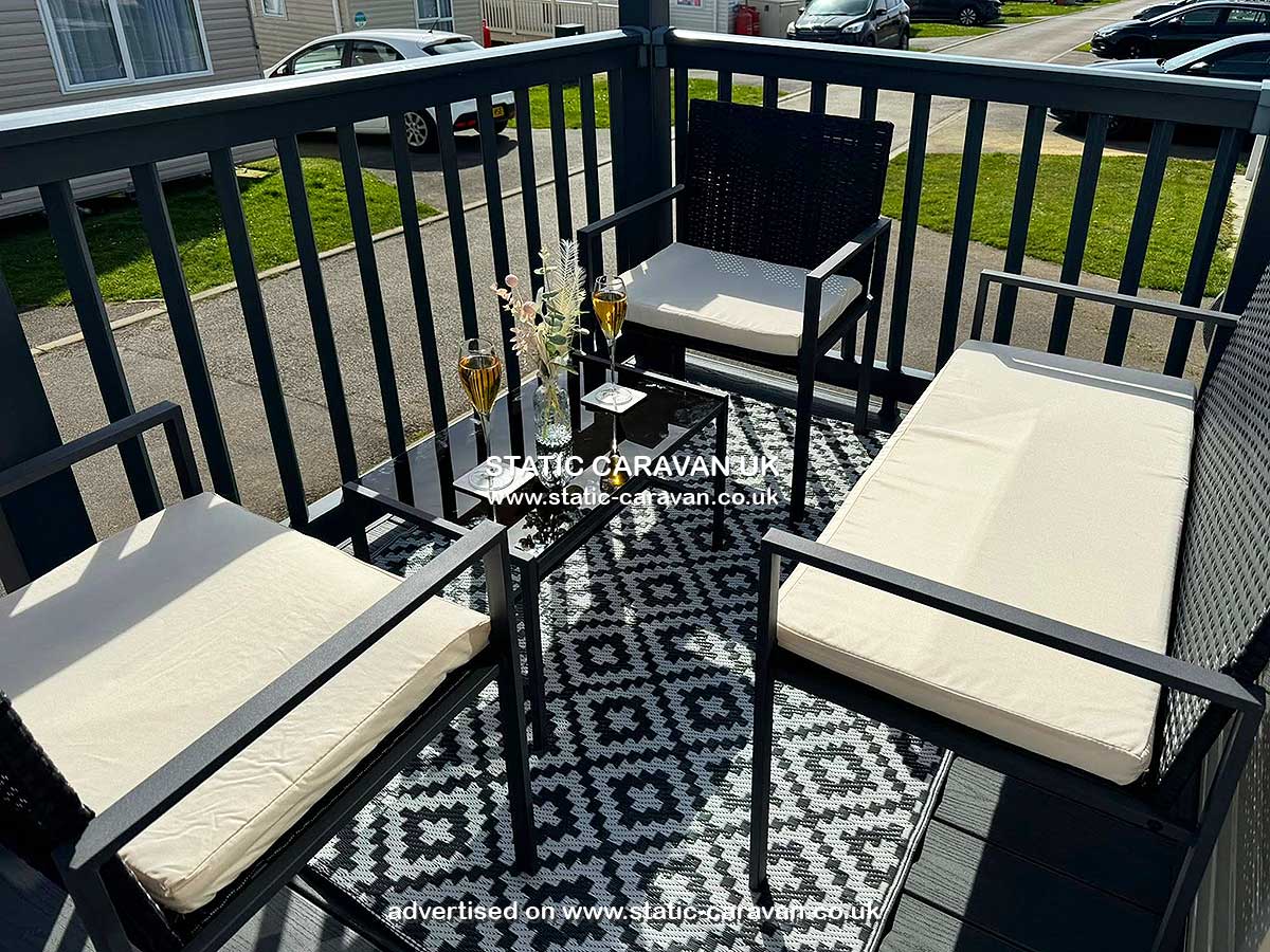 Caravan for hire Merlin Mead at Thornwick Bay, Flamborough, Bridlington, East Yorkshire