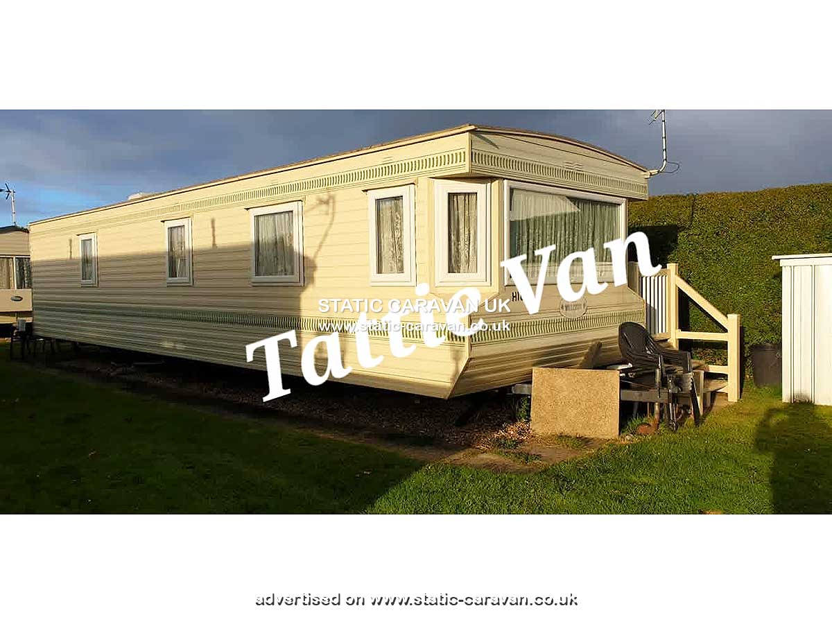 Static Caravan for hire at H16, Towervans Holiday Park, Mablethorpe, Lincolnshire