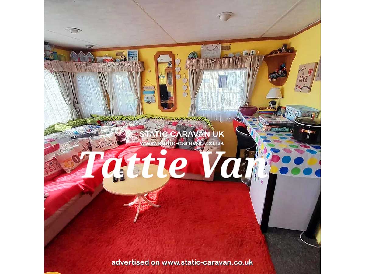 Caravan for hire H16 at Towervans Holiday Park, Mablethorpe, Lincolnshire