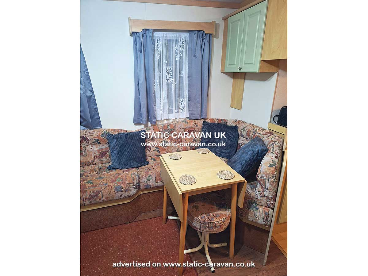 Caravan for hire A20 at Towervans Holiday Park, Mablethorpe, Lincolnshire