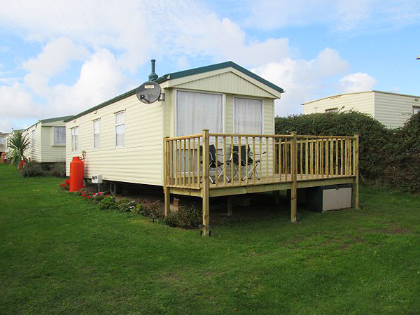 Static Caravan for hire at Number 6, The Gap, East Runton, Cromer, Norfolk