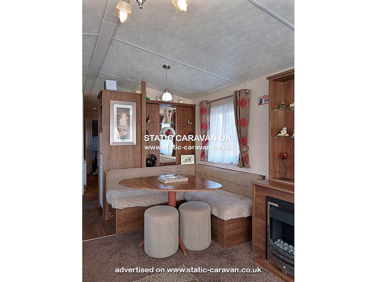 Caravan for hire Maples 89 at Trecco Bay, Porthcawl, Bridgend, South Wales