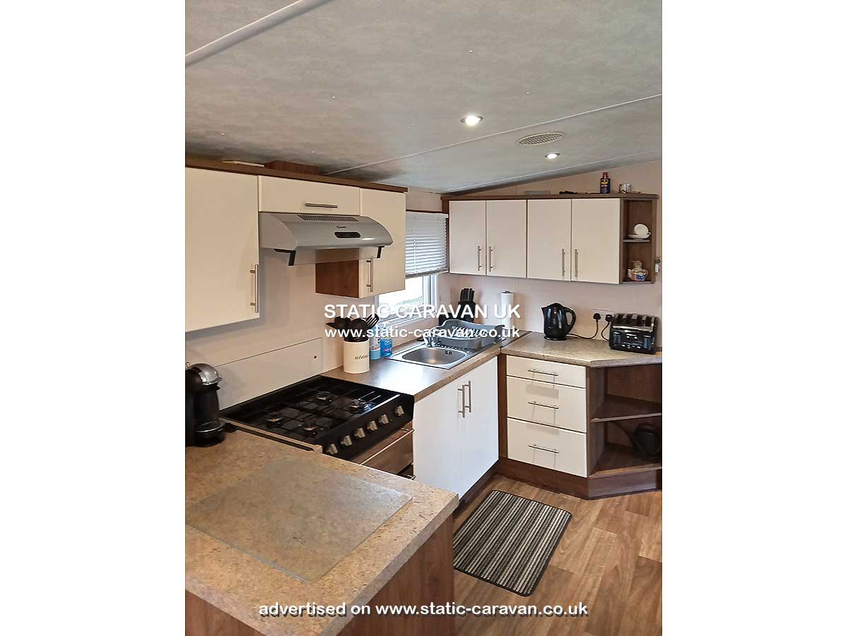 Caravan for hire Maples 89 at Trecco Bay, Porthcawl, Bridgend, South Wales