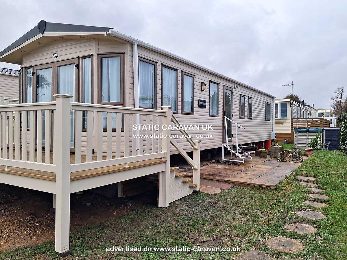 Static Caravan for hire at Caravan 105, Trimingham House, Nr Cromer, Norfolk