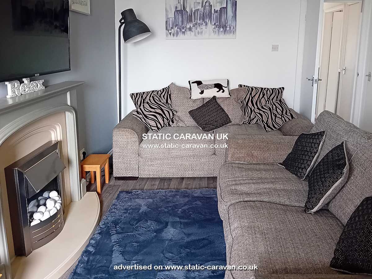 Static Caravan for hire at Terry Tower, Trusville Holiday Homes, Mablethorpe, Lincolnshire