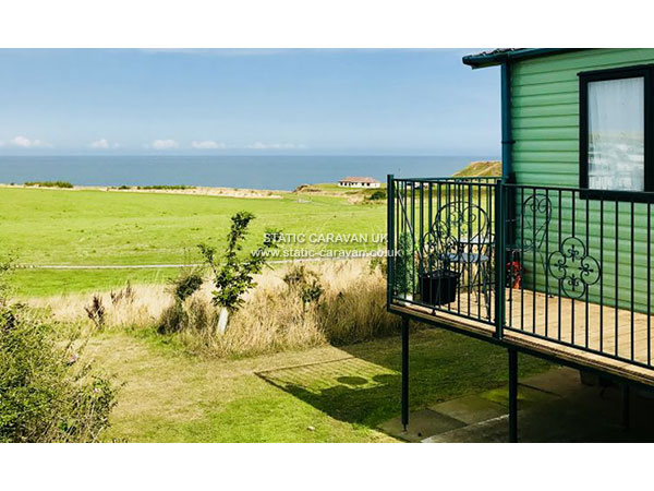 Caravan holiday rental Amanda Turner at Thornwick Bay, Flamborough, Bridlington, East Yorkshire