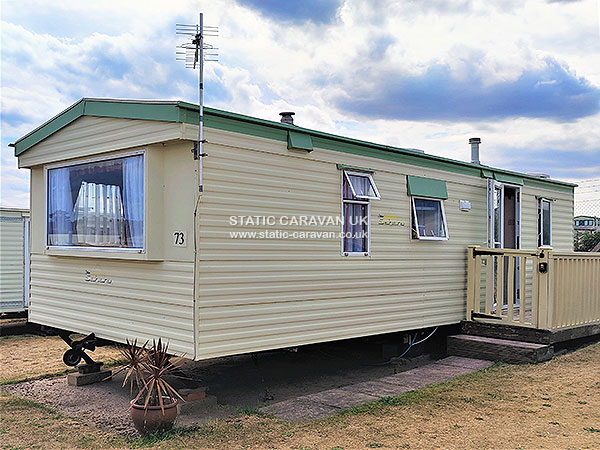 Static Caravan for hire at 73, The Gap, East Runton, Cromer, Norfolk