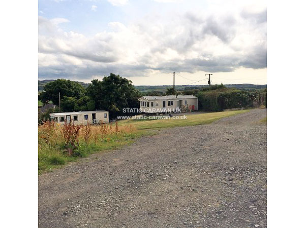 UK Private Static Caravan Holiday Hire at Private Land, Llys Dulas, Amlwch, Isle of Anglesey, North Wales