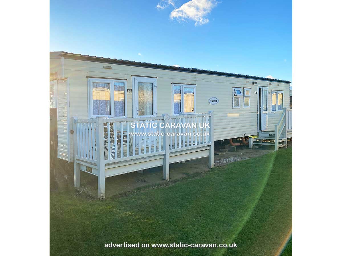 Static Caravan for hire at B2, Waterside Leisure Park, Ingoldmells, Skegness, Lincolnshire
