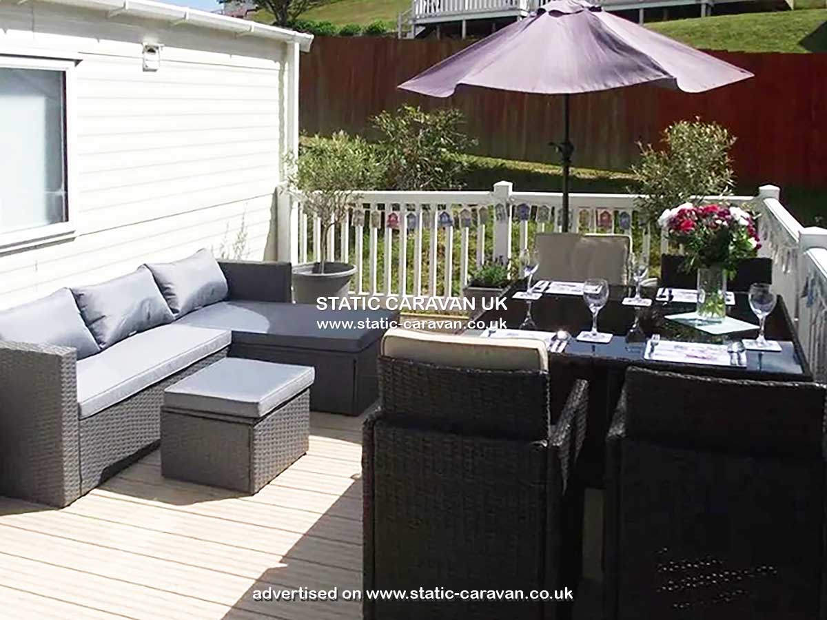 Caravan holiday rental Olive Tree - Plot J at Waterside, Torbay, Paignton, Devon