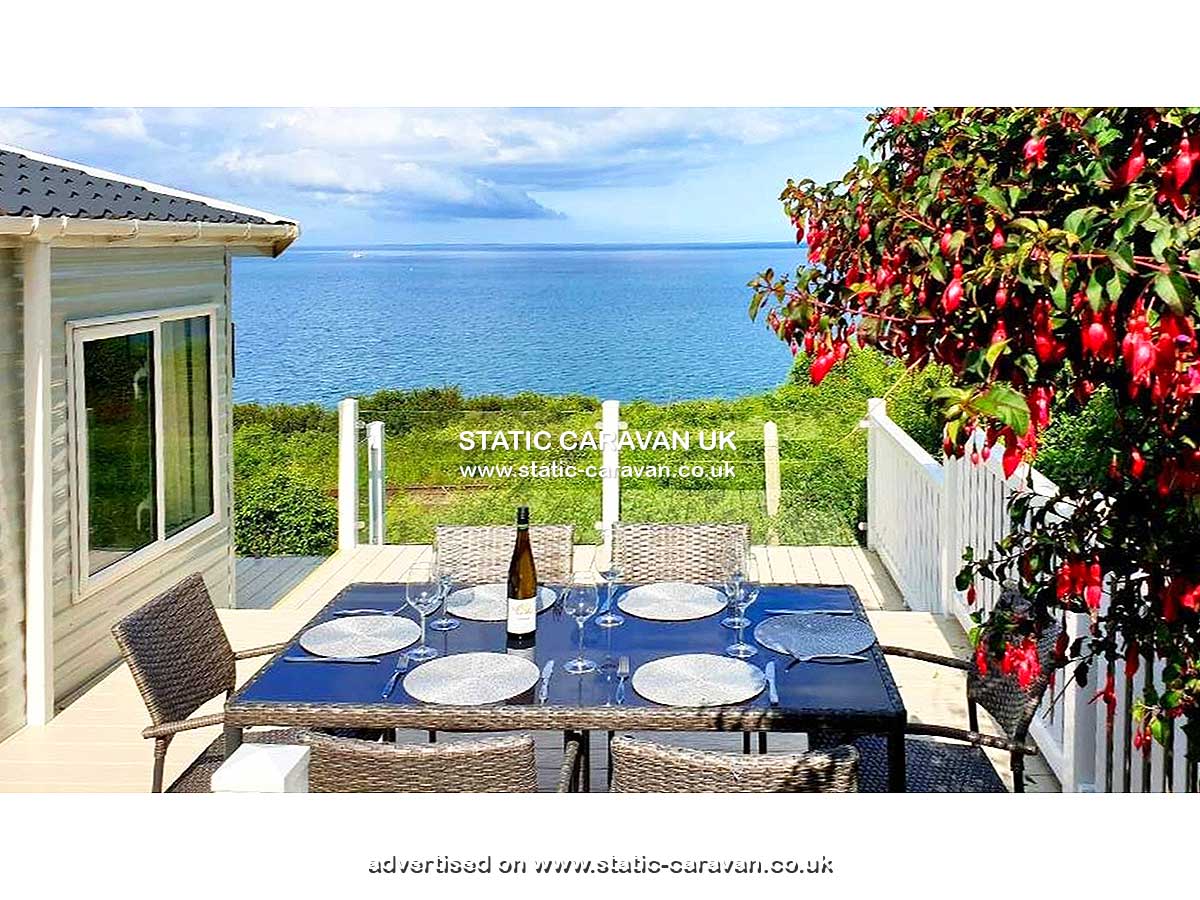 Static Caravan for hire at Front Row, Waterside, Torbay, Paignton, Devon