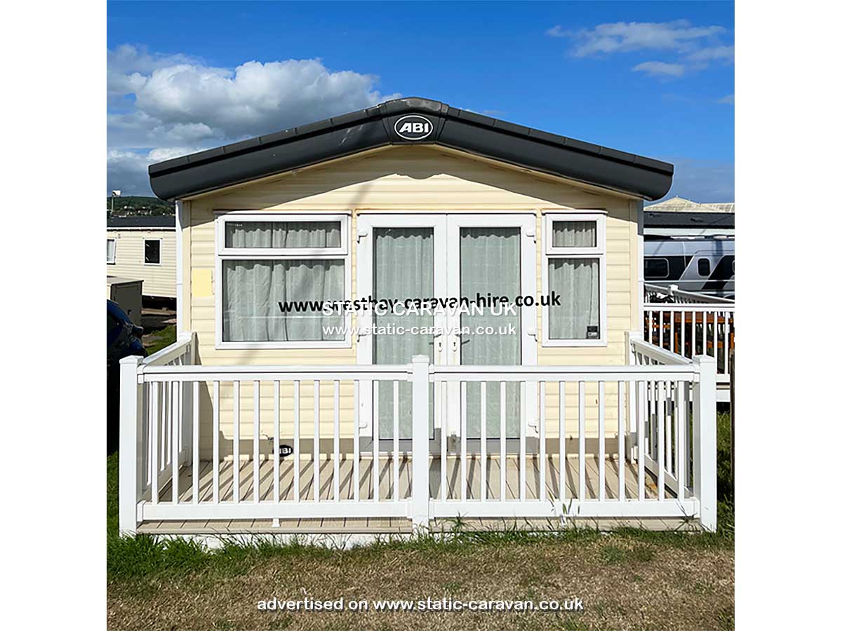 Static Caravan for hire at ABI Elan, West Bay, Bridport, Dorset