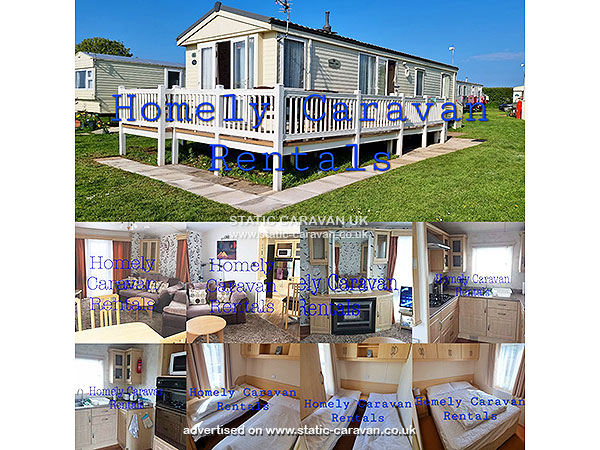 Caravan holiday rental 26 at Withernsea Sands, Humberside, East Yorkshire