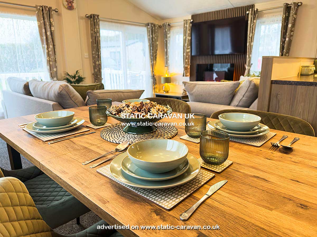 Caravan for hire 412 Oak Forest at White Acres, Nr Newquay, Cornwall