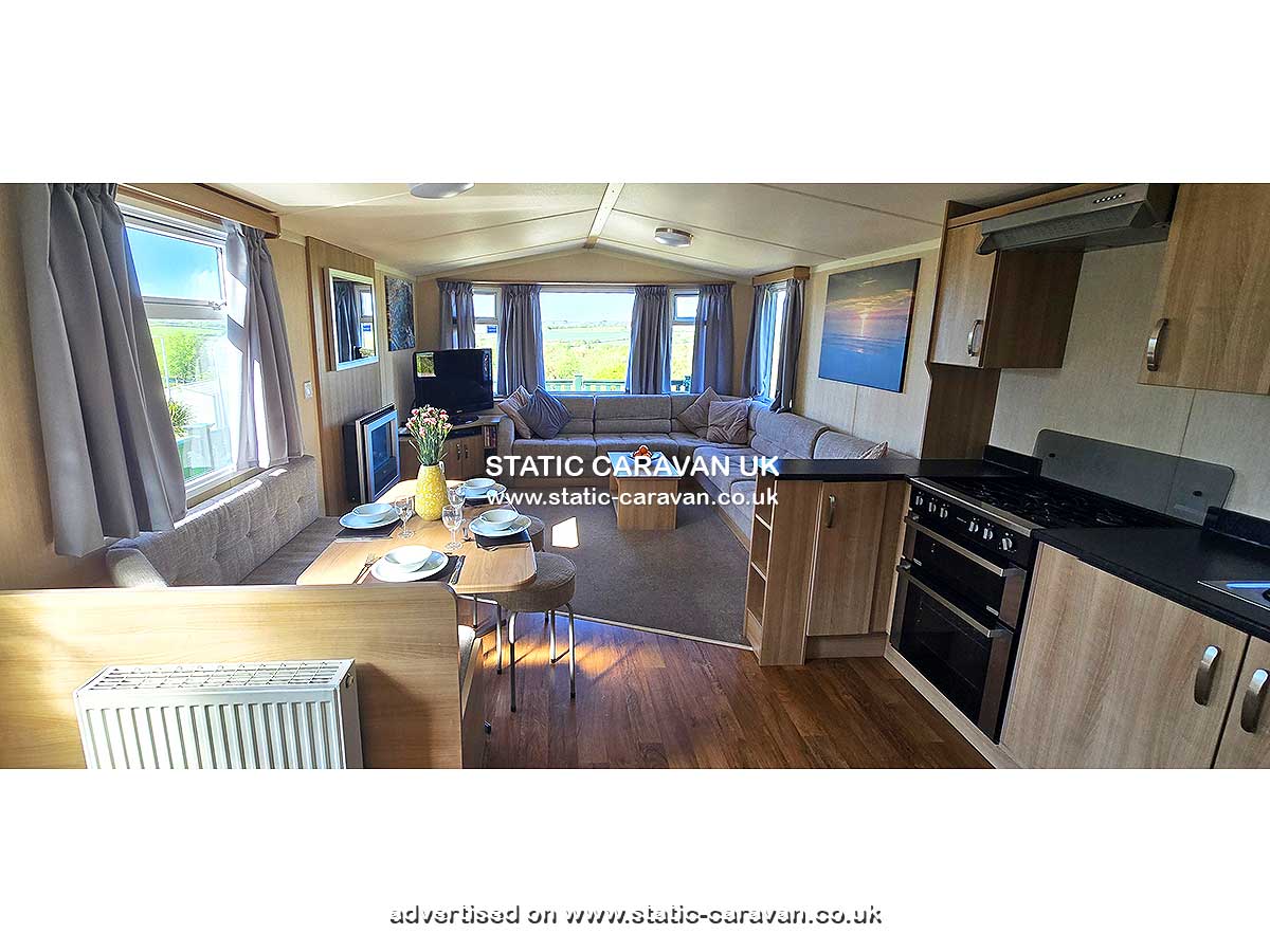 Caravan for hire 258 Chestnut Forest at White Acres, Nr Newquay, Cornwall