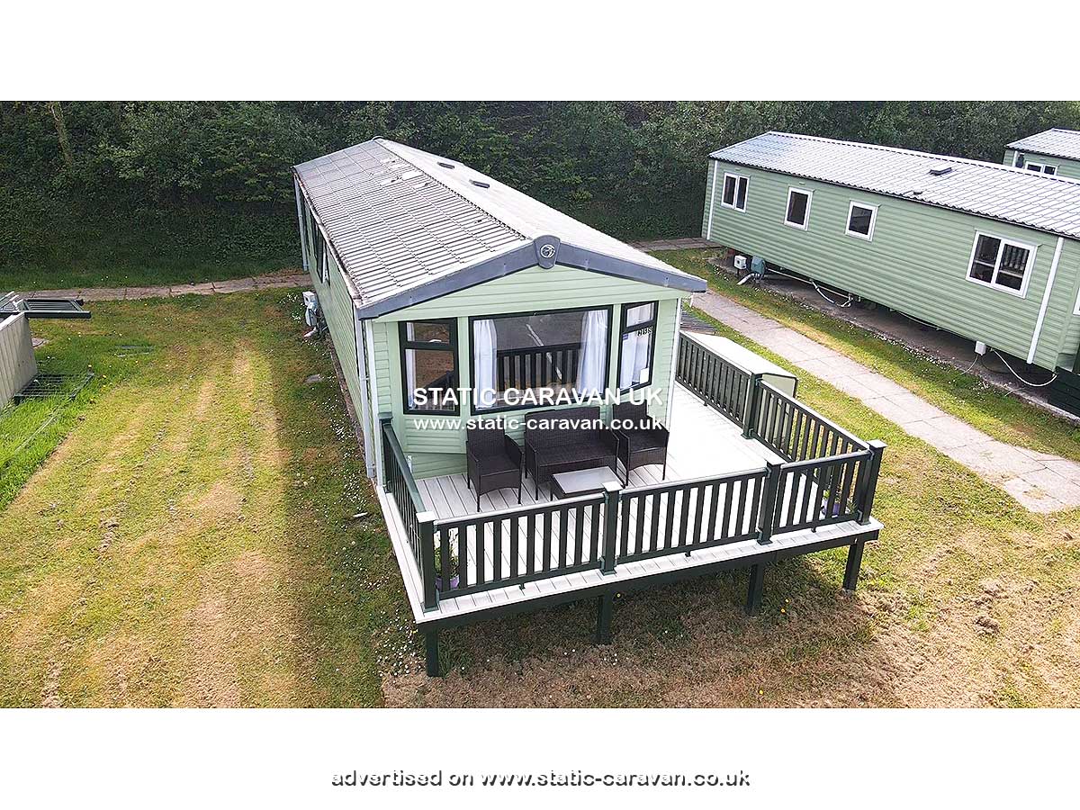 Caravan for hire 258 Chestnut Forest at White Acres, Nr Newquay, Cornwall