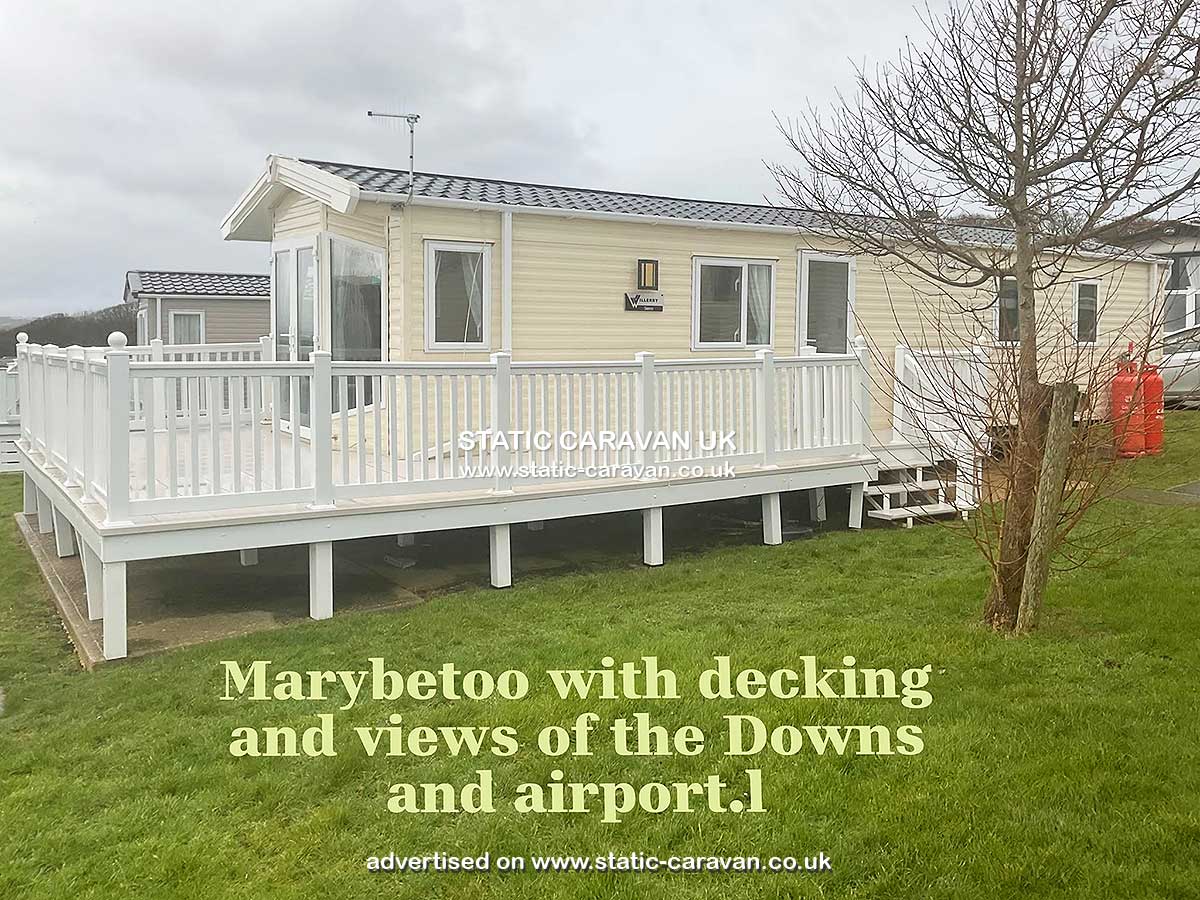 Static Caravan for hire at The Pines 25, Whitecliff Bay, Bembridge, Isle of Wight